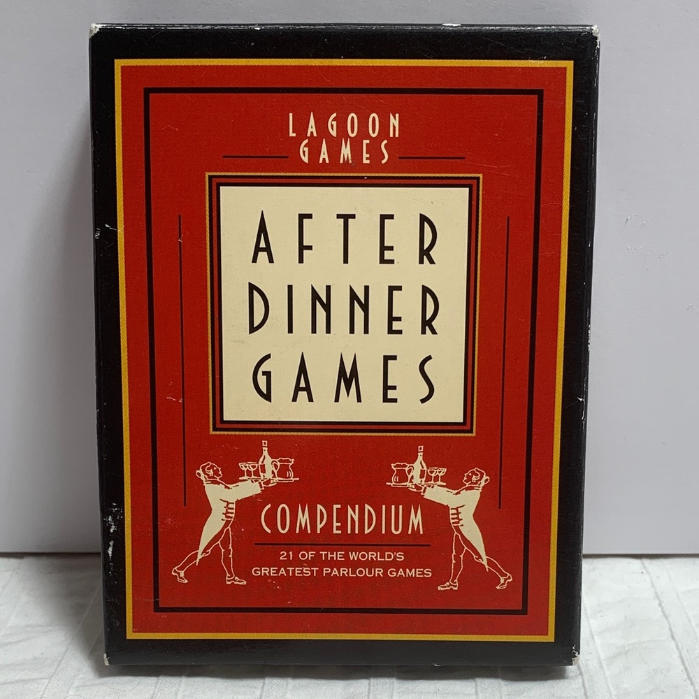 After Dinner Games - Compendium of 21 World’s Greatest Parlour Games - Unused